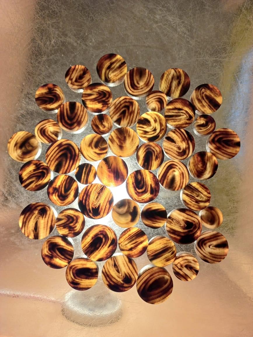 Buffalo Horn Button Blank Col.03