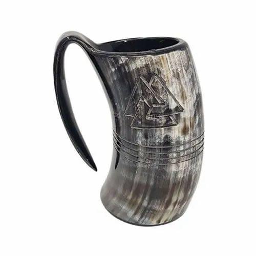 Buffalo Horn Drinking Mugs