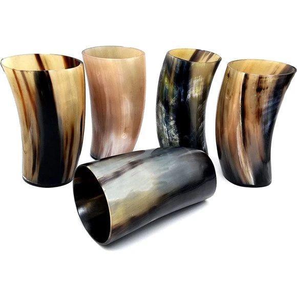 Drinking Horn Glass Plain
