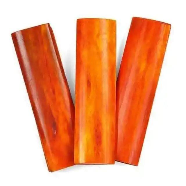 Buffalo Bone scales Bleached red